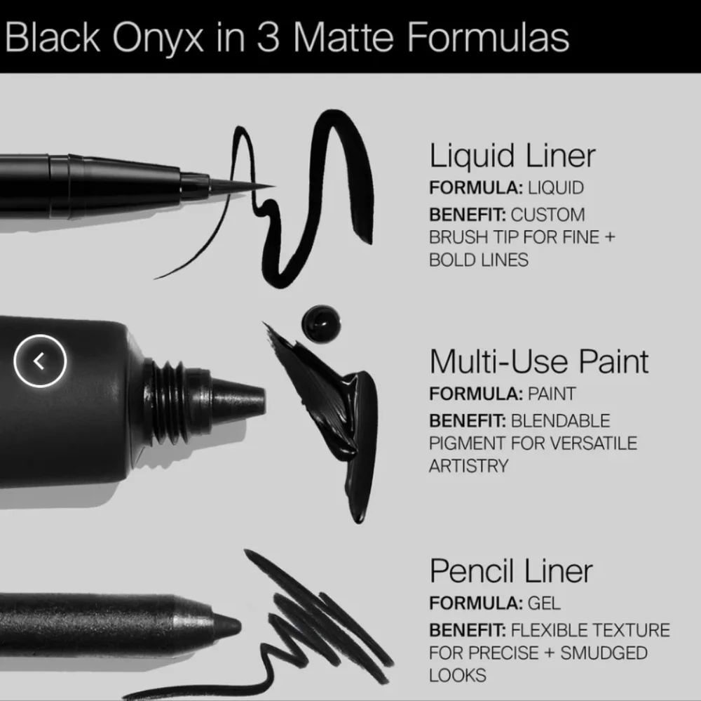 Haus Labs by Lady Gaga Clear Cut Liquid Eyeliner: Black Onyx (Matte Black), NIB